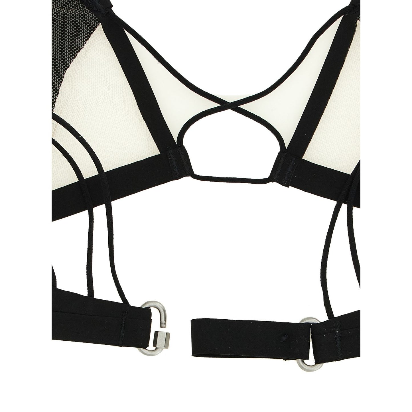 Rick Owens Black Nylon Bra