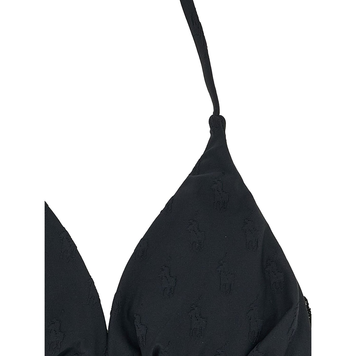 Polo Ralph Lauren Black Recycled Polyester Bikini