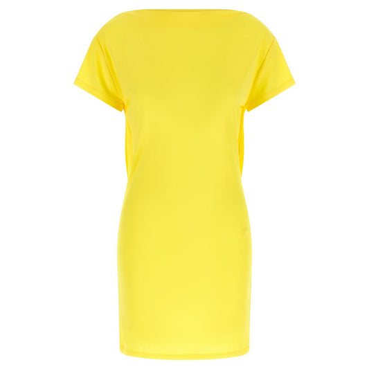 Jacquemus Bicolor Viscose Short Dress