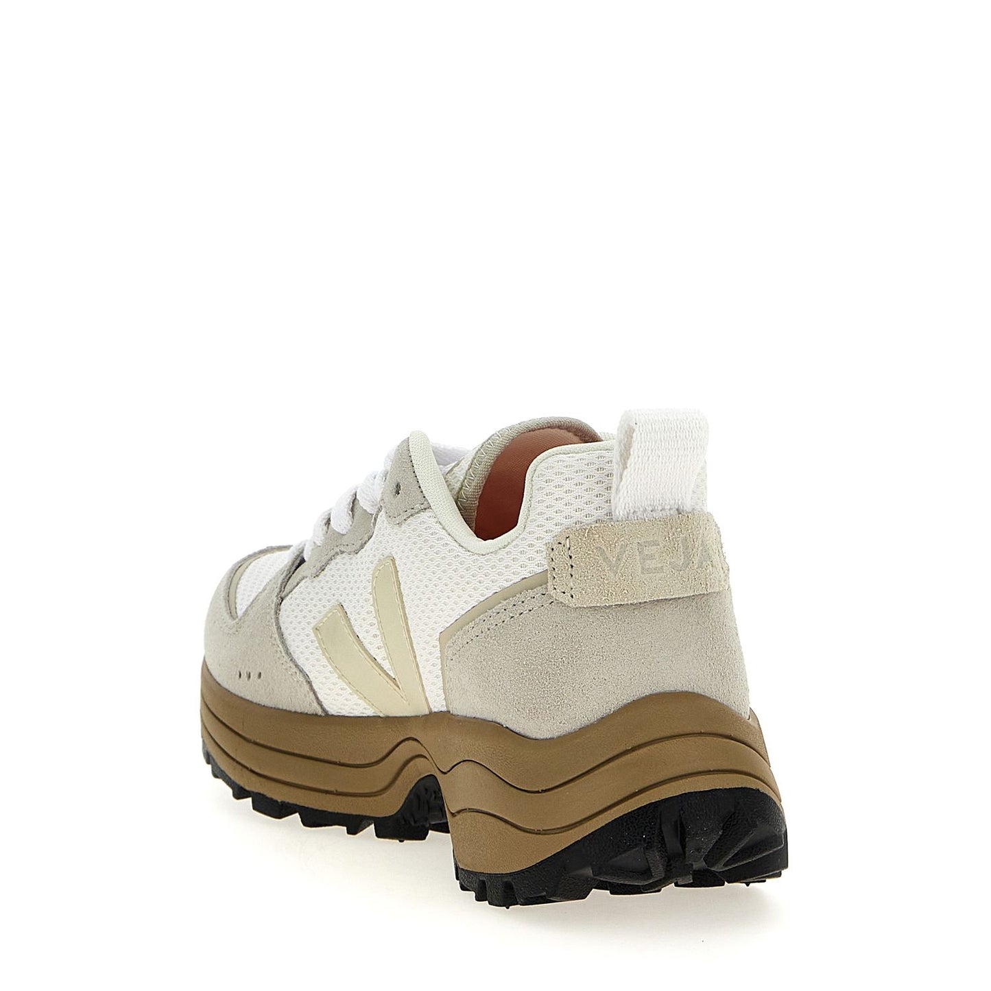 Veja Beige Recycled Polyester Athletic Sneakers