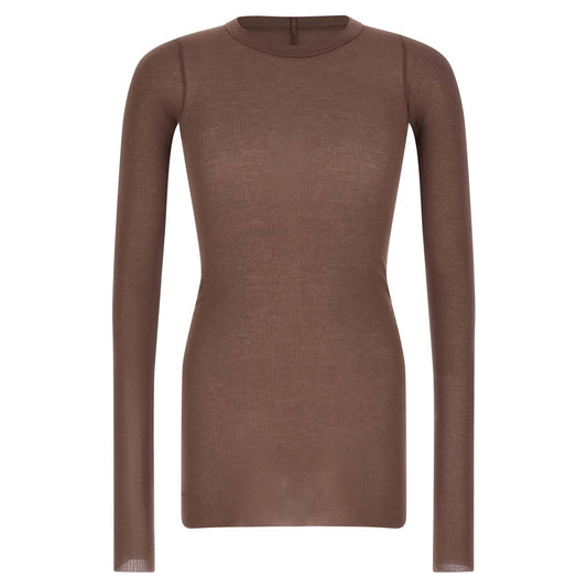 Rick Owens Purple Viscose T-Shirt
