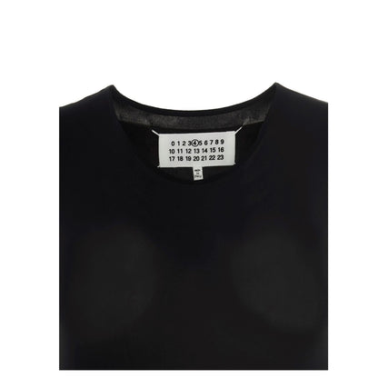 Maison Margiela Black Polyamide Bodysuit