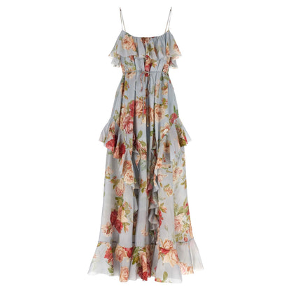 Zimmermann Multicolor Silk Long Dress