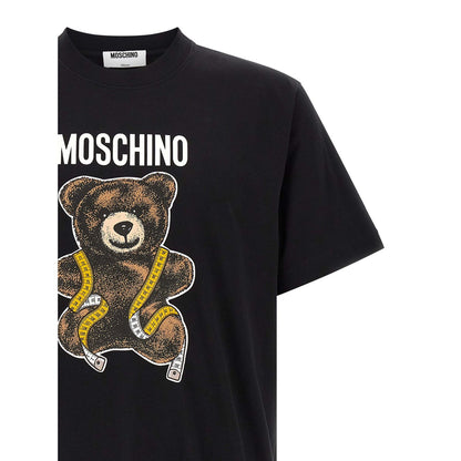 Moschino Black Cotton T-Shirt