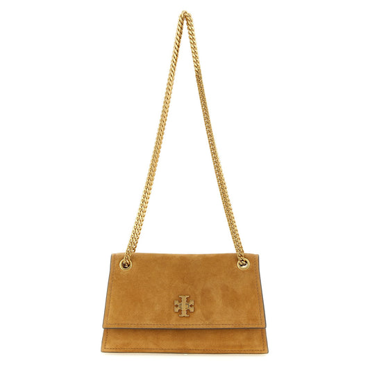 Tory Burch Brown Calfskin Shoulder Bag