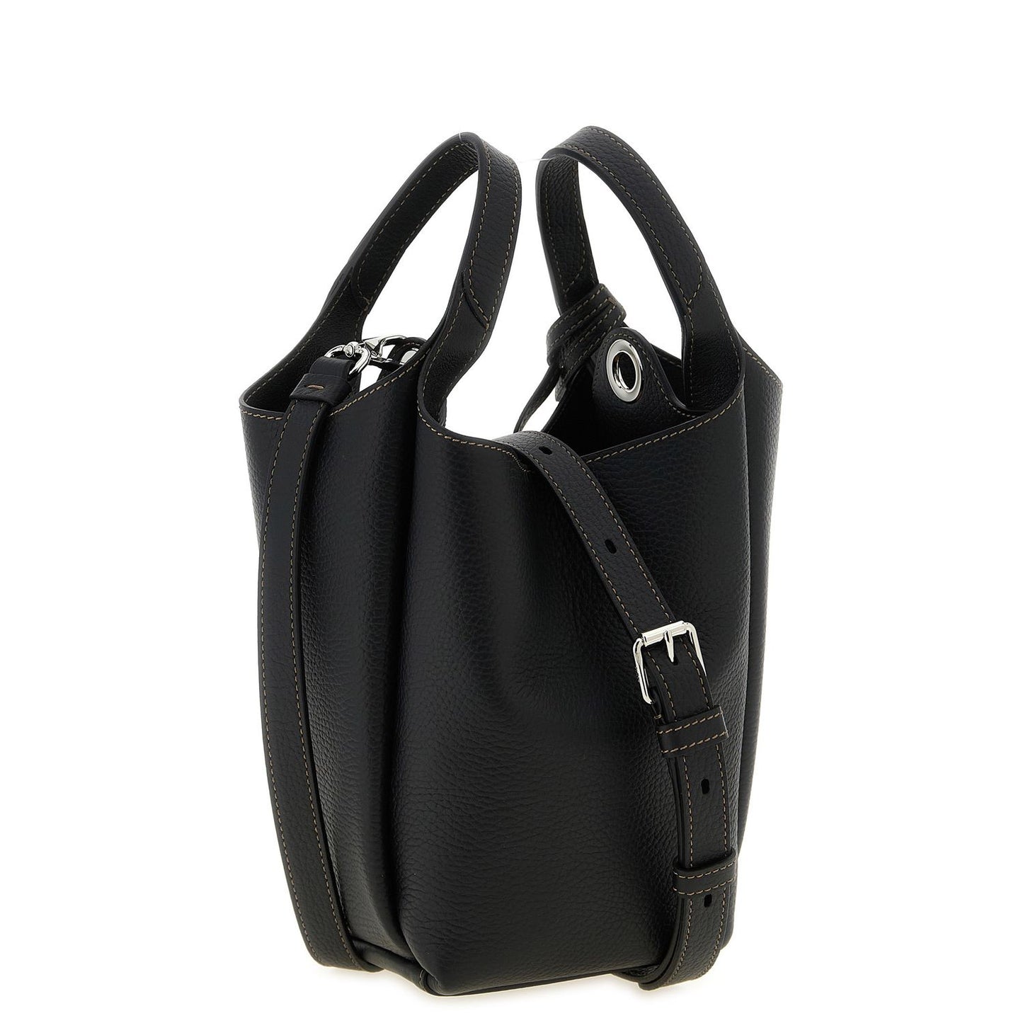 Tod's Black Calfskin Handbag