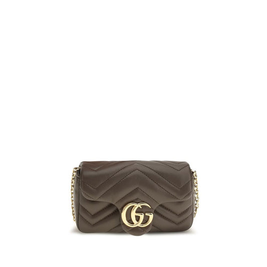 Gucci Brown Calf Leather Bos Taurus Handbag