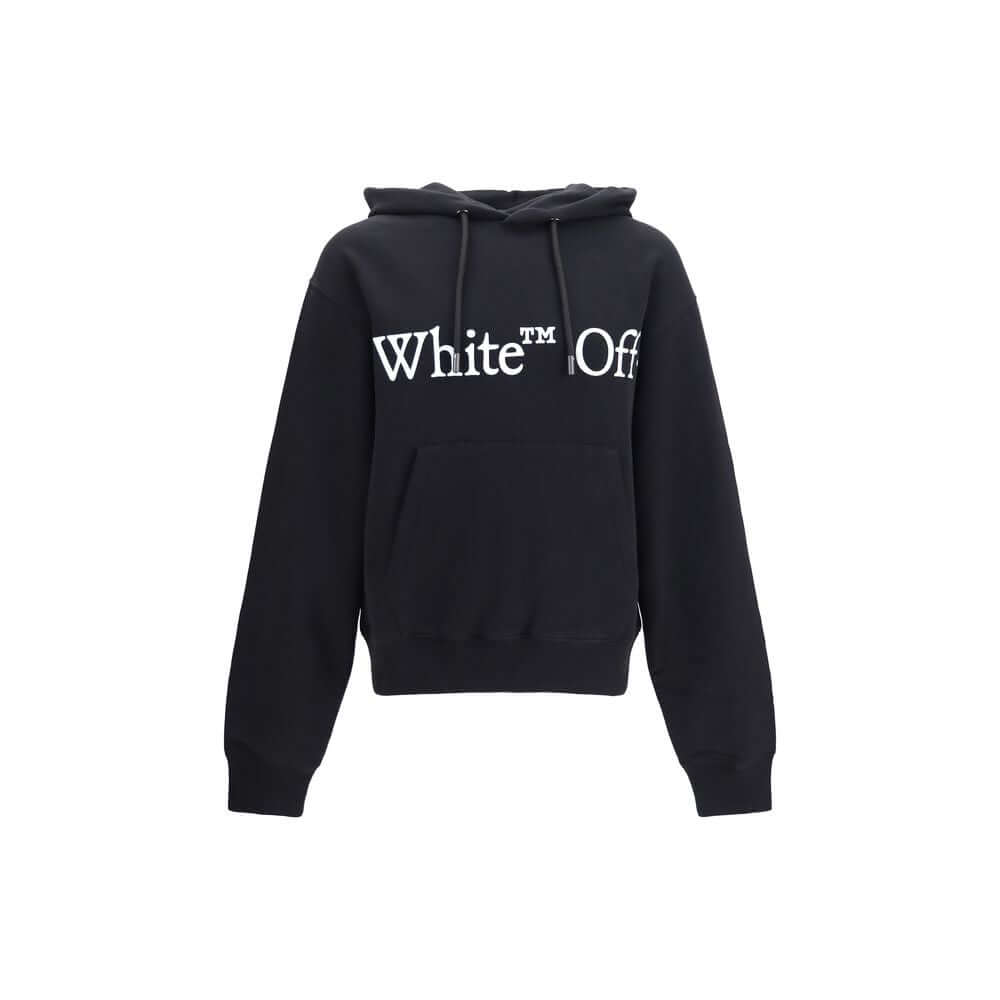 Off-White Black Cotton Sweatshirt