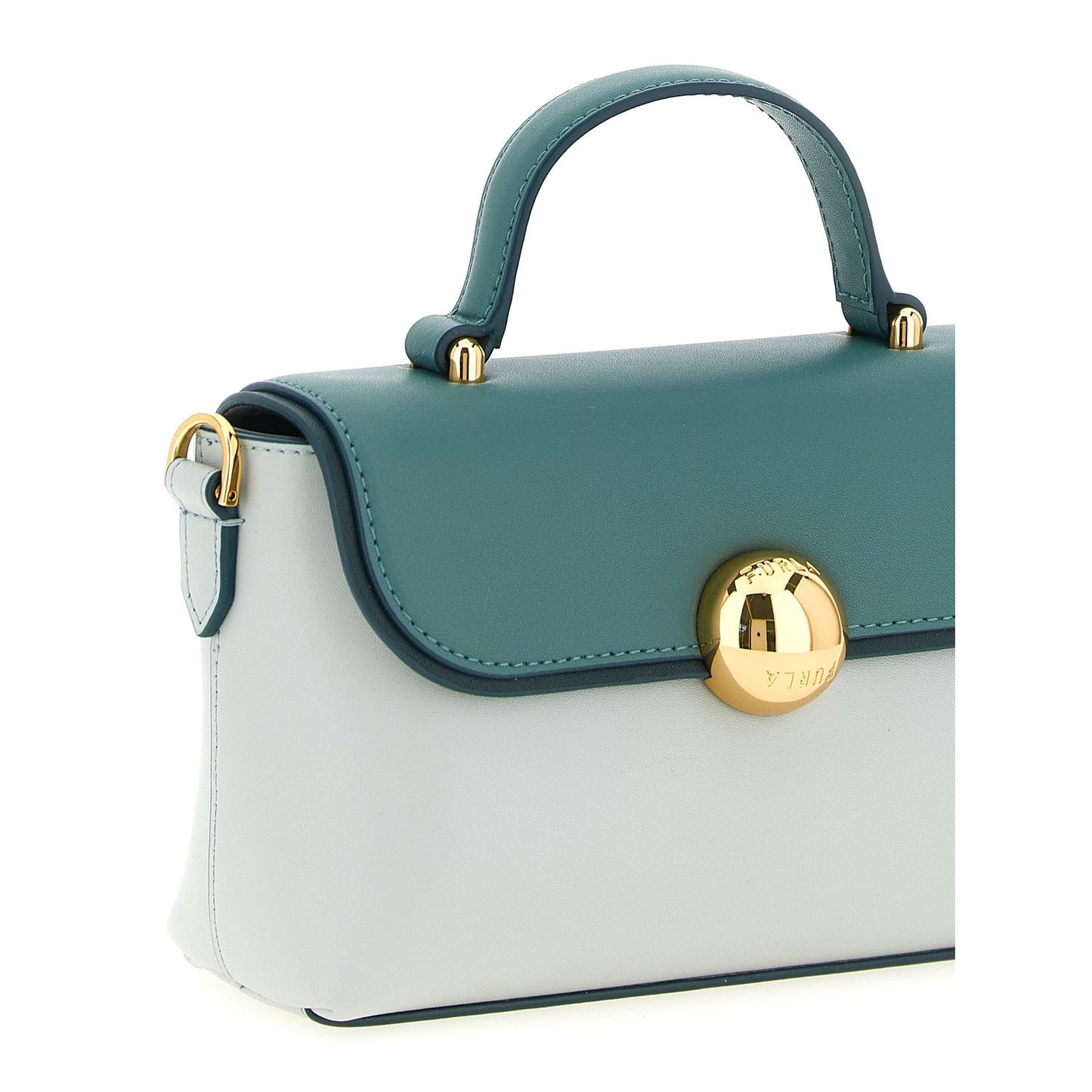 Furla Bicolor Calfskin Handbag