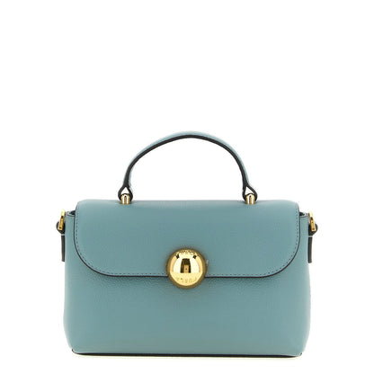 Furla Blue Calfskin Handbag