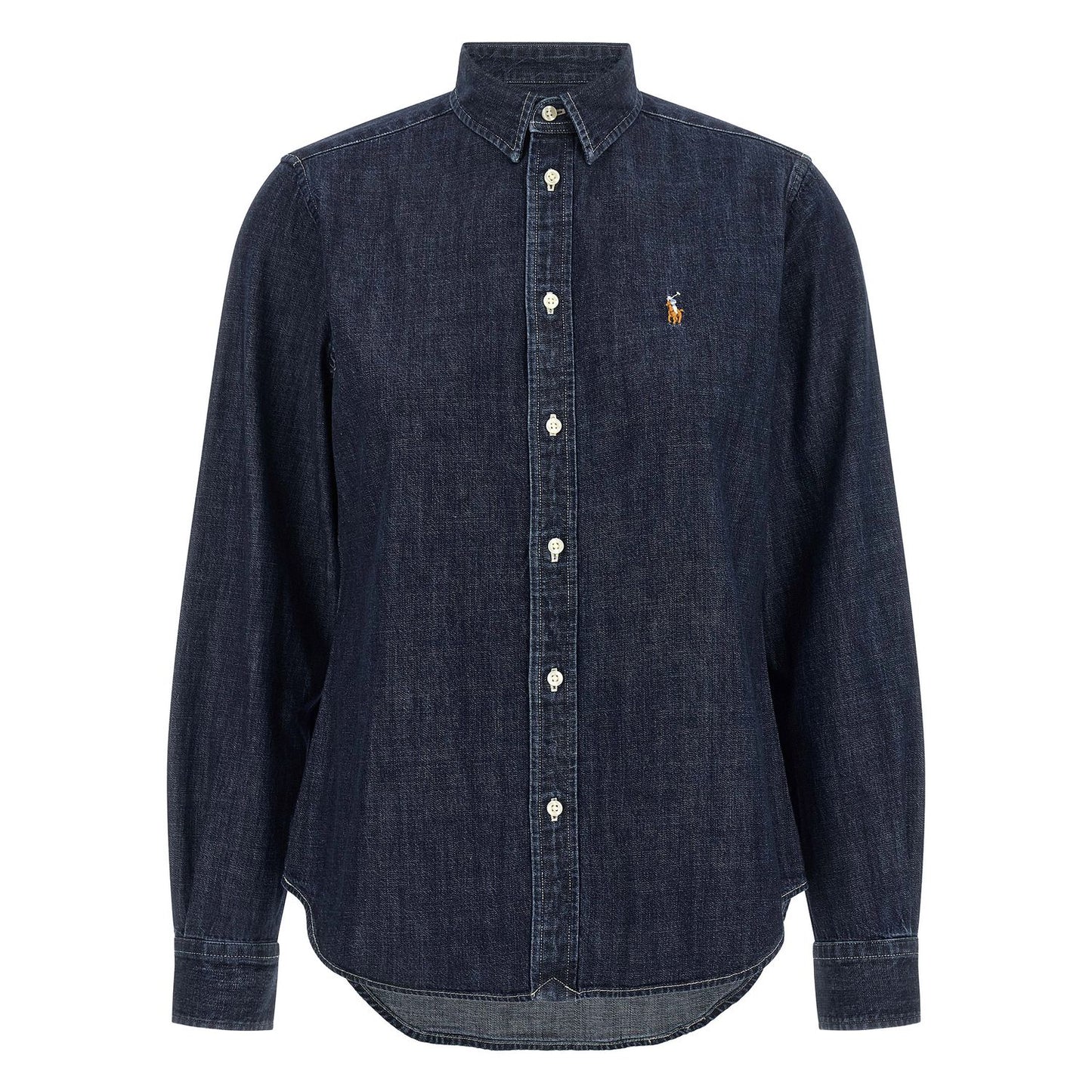 Polo Ralph Lauren Blue Cotton Blouse