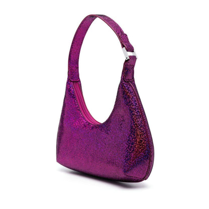 By Far Pre By Far glitter-detail shoulder bag Shoulder
