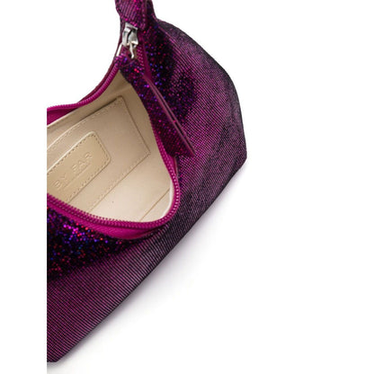 By Far Pre By Far glitter-detail shoulder bag Shoulder