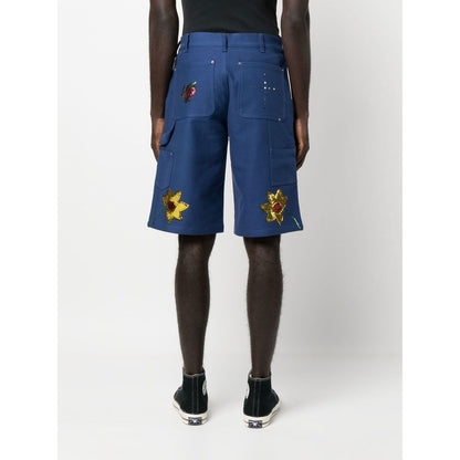 SKY HIGH FARM WORKWEAR Shorts Blue