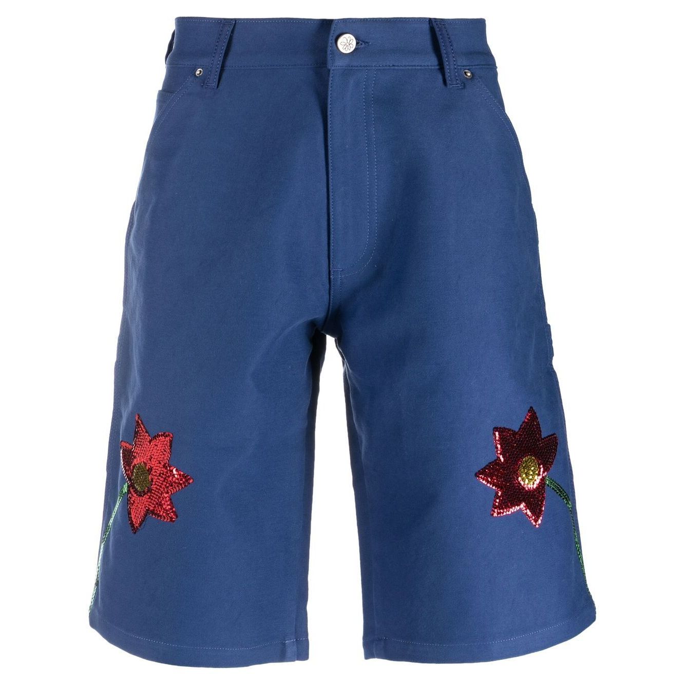 SKY HIGH FARM WORKWEAR Shorts Blue