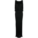 Saint Laurent draped sleeveless jersey dress Dresses