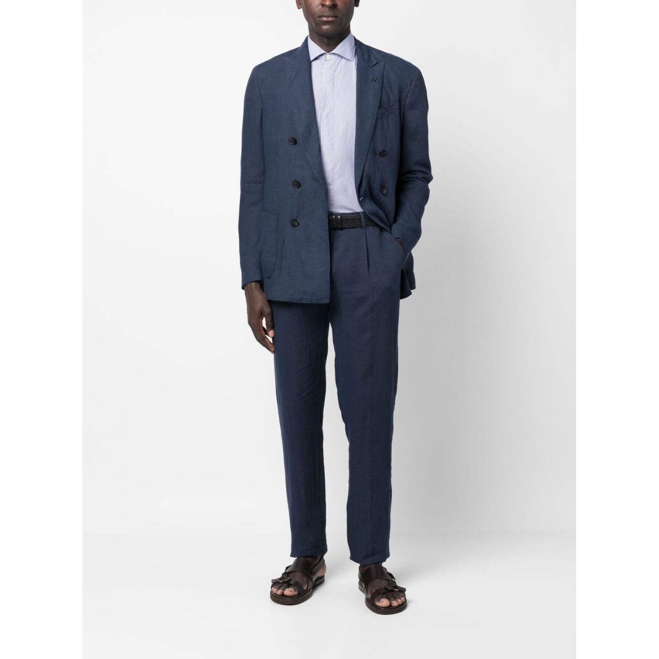 FINAMORE 1925 NAPOLI Shirts Blue Shirts