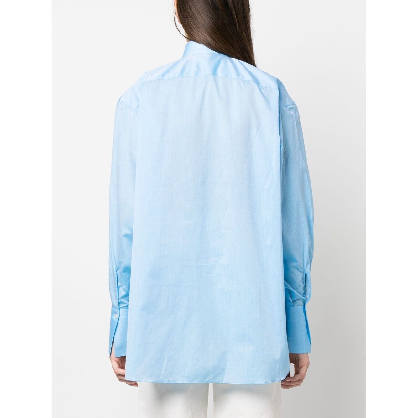 FINAMORE 1925 NAPOLI Shirts Clear Blue