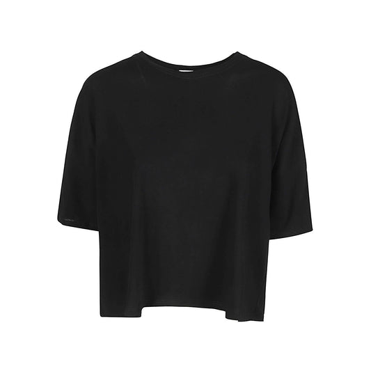 CT PLAGE T-shirts and Polos Black Topwear