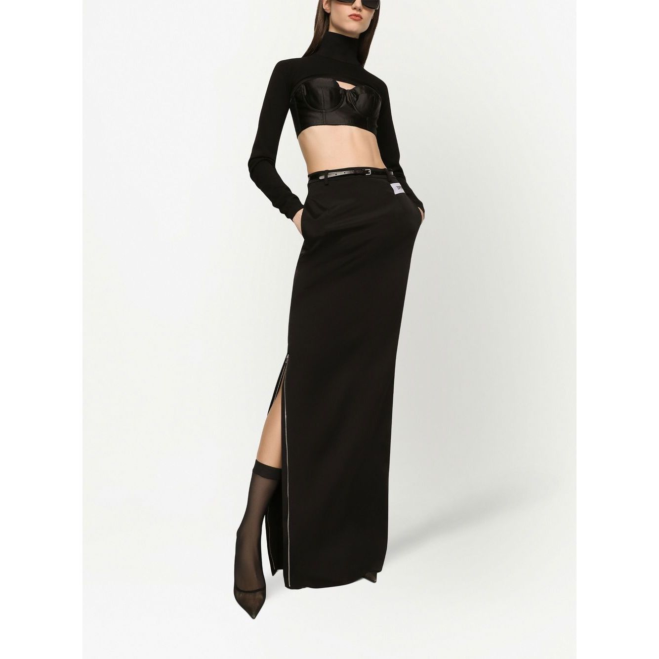 Dolce & Gabbana turtleneck shrug