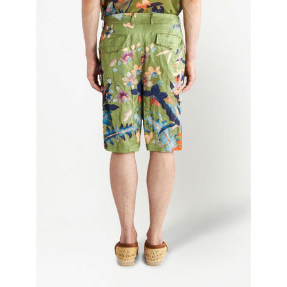 Etro Shorts Green Short trousers