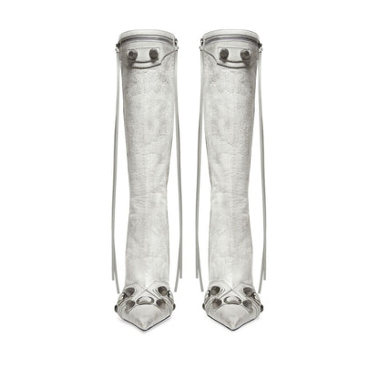 Balenciaga cagole leather boots