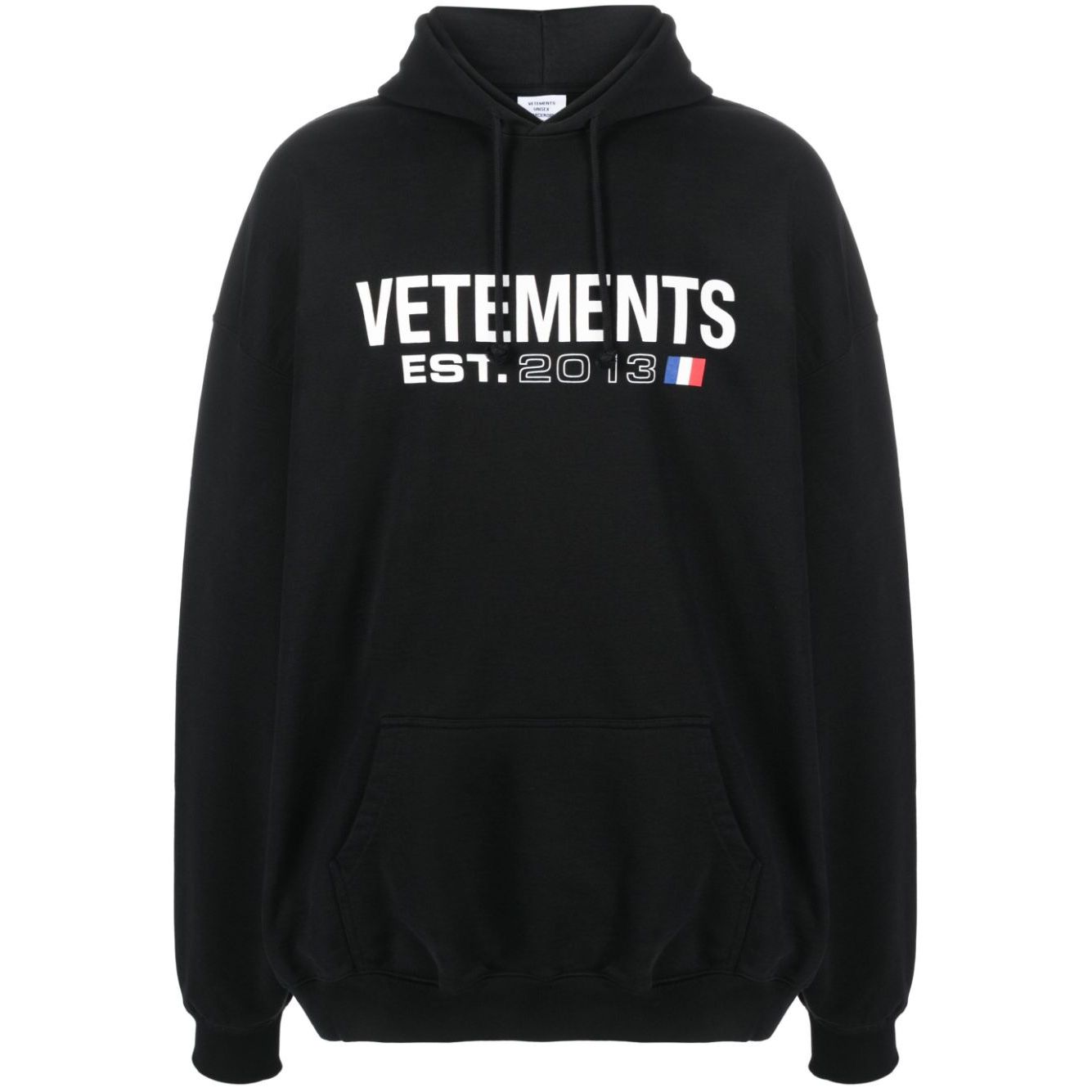Vetements Sweaters Black Topwear