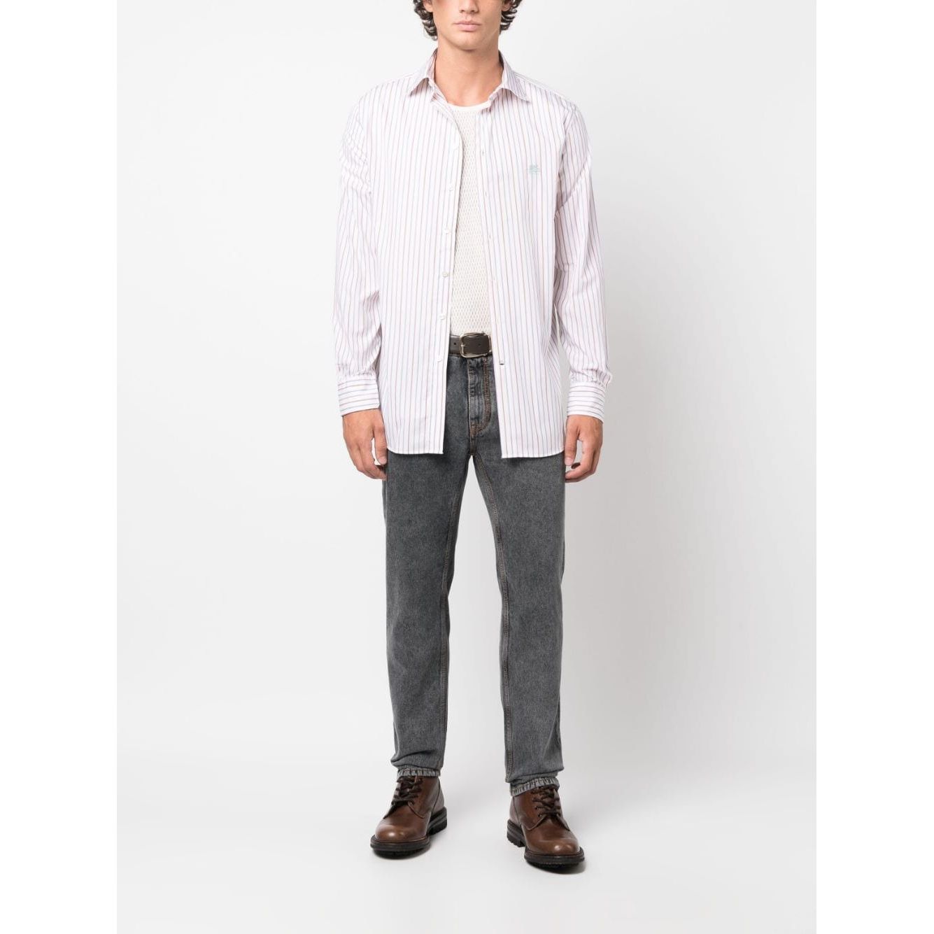 Etro Shirts Grey Shirts