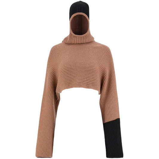 Ferragamo Sweaters Beige Topwear