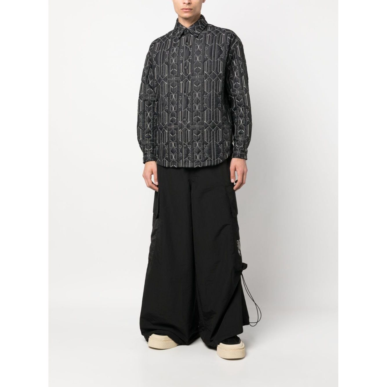 Palm Angels Shirts Grey