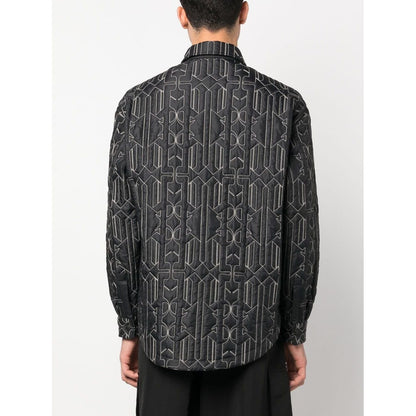 Palm Angels Shirts Grey