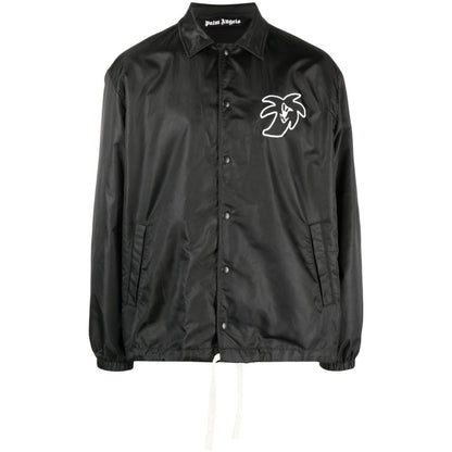 Palm Angels Jackets Black