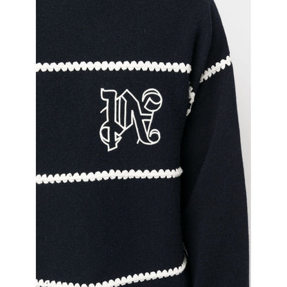 Palm Angels Sweaters Blue