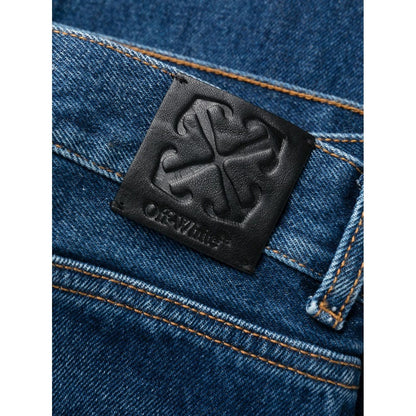 Off White High-waisted straight jeans Jeans