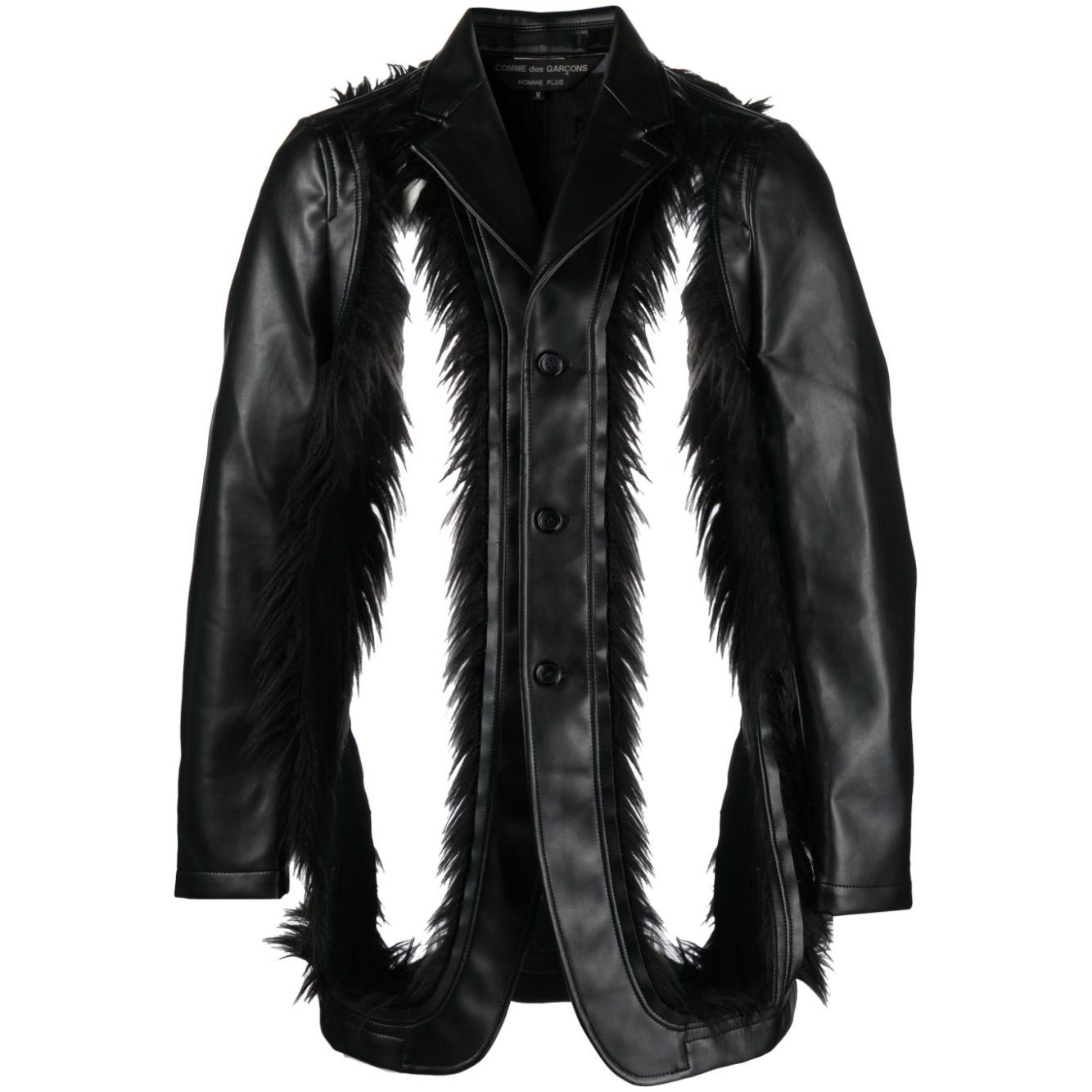 HOMME PLUS Jackets Black