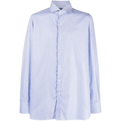 FINAMORE 1925 NAPOLI Shirts Blue Shirts