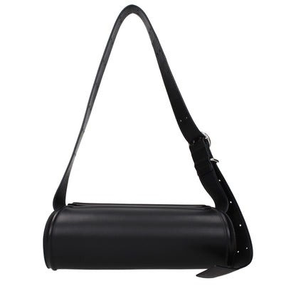 Jil Sander Black Leather Crossbody Bag