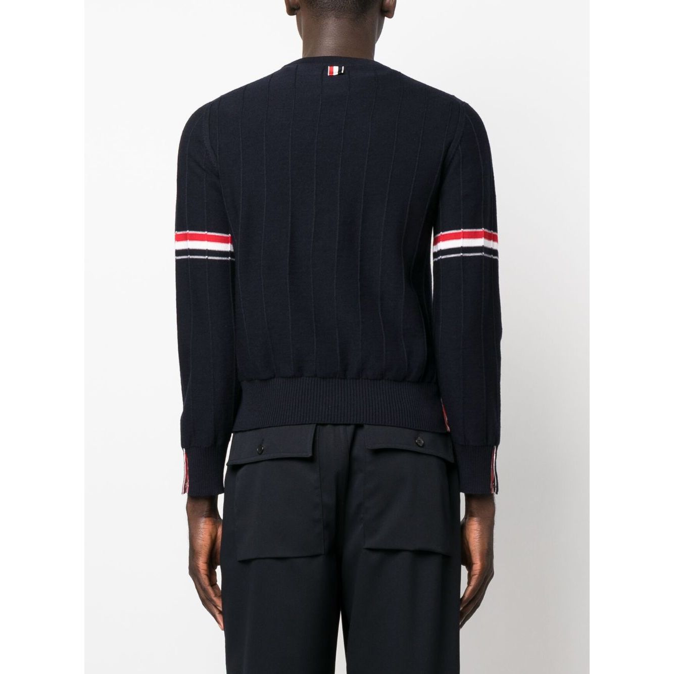 Thom Browne Sweaters Blue Topwear