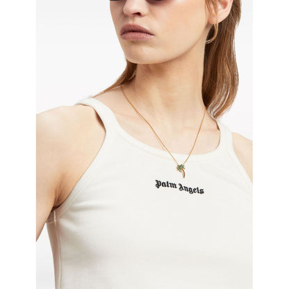 Palm Angels Top White