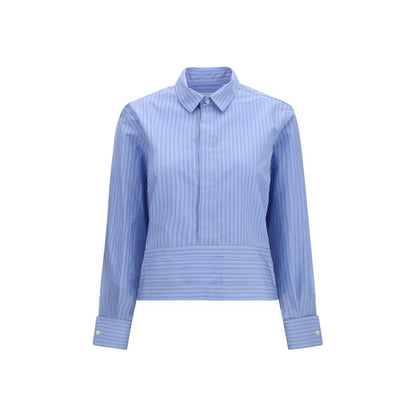 Sacai Blue Cotton Shirt