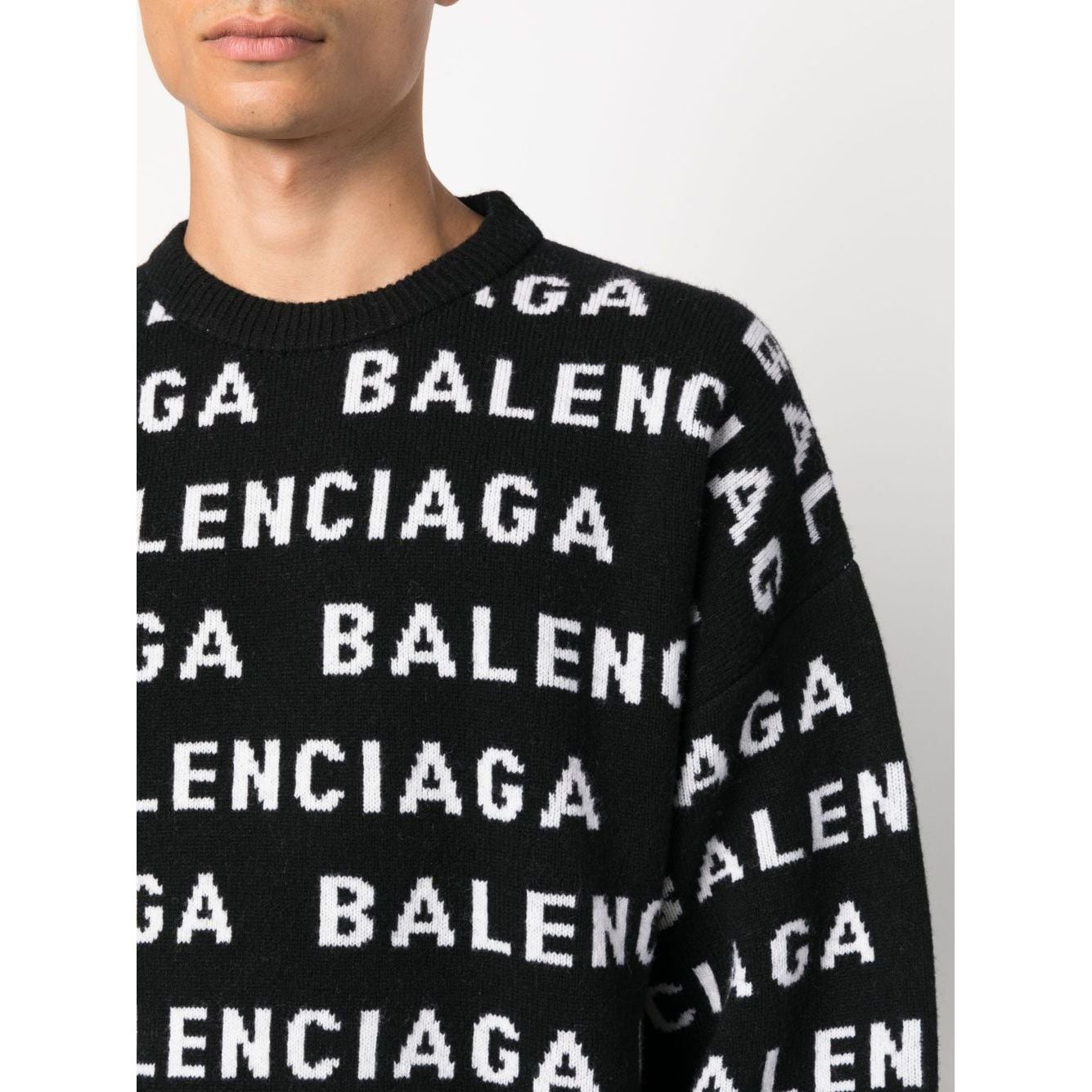 Balenciaga logo sweater Topwear