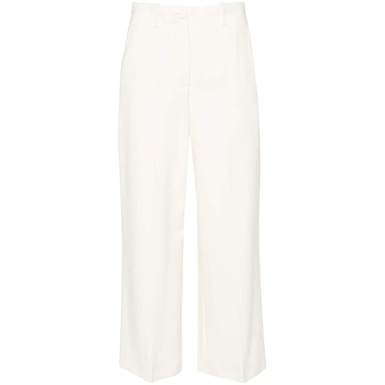 Erika Cavallini Semi-Couture Trousers White