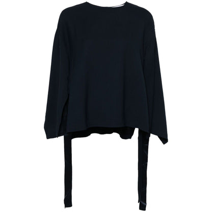 Erika Cavallini Semi-Couture Top Blue