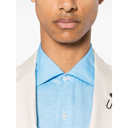 FINAMORE 1925 NAPOLI Shirts Clear Blue Shirts