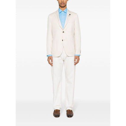 FINAMORE 1925 NAPOLI Shirts Clear Blue Shirts