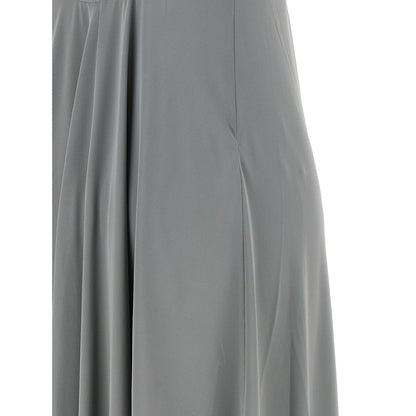 Eres Silver Polyamide Long Dress