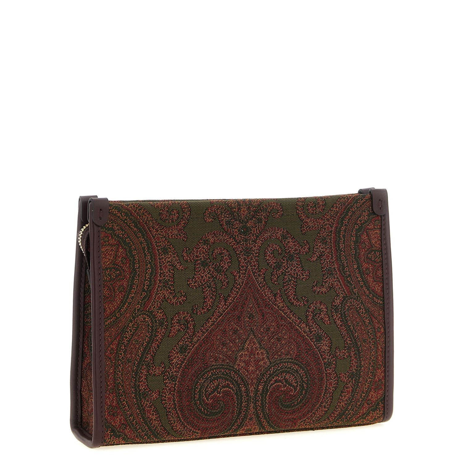 Etro Multicolor Polyester Clutch Bag