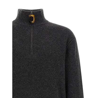 J.W.Anderson Gray Wool Cardigan