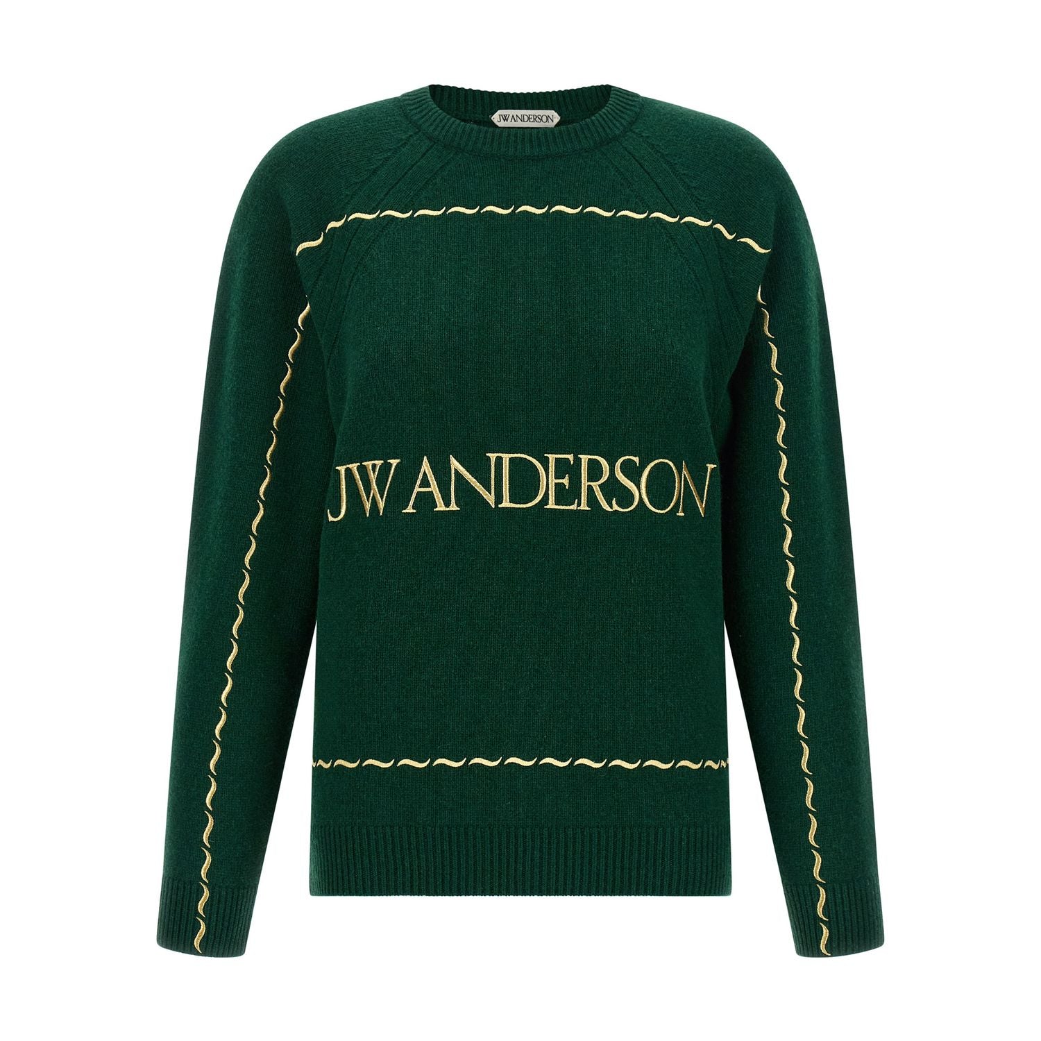 J.W.Anderson Bicolor Wool Cardigan