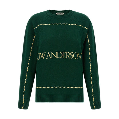 J.W.Anderson Bicolor Wool Cardigan
